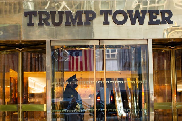<p>Trump Tower in New York City</p>