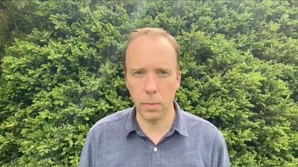 Watch Matt Hancock&rsquo;s video resignation