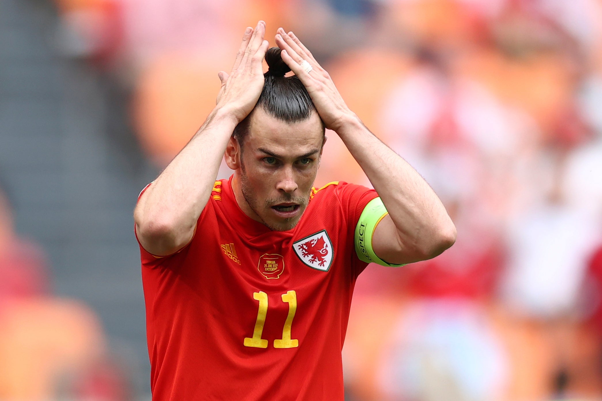 Gareth Bale ignores question about his future following Wales' Euro 2020  exit