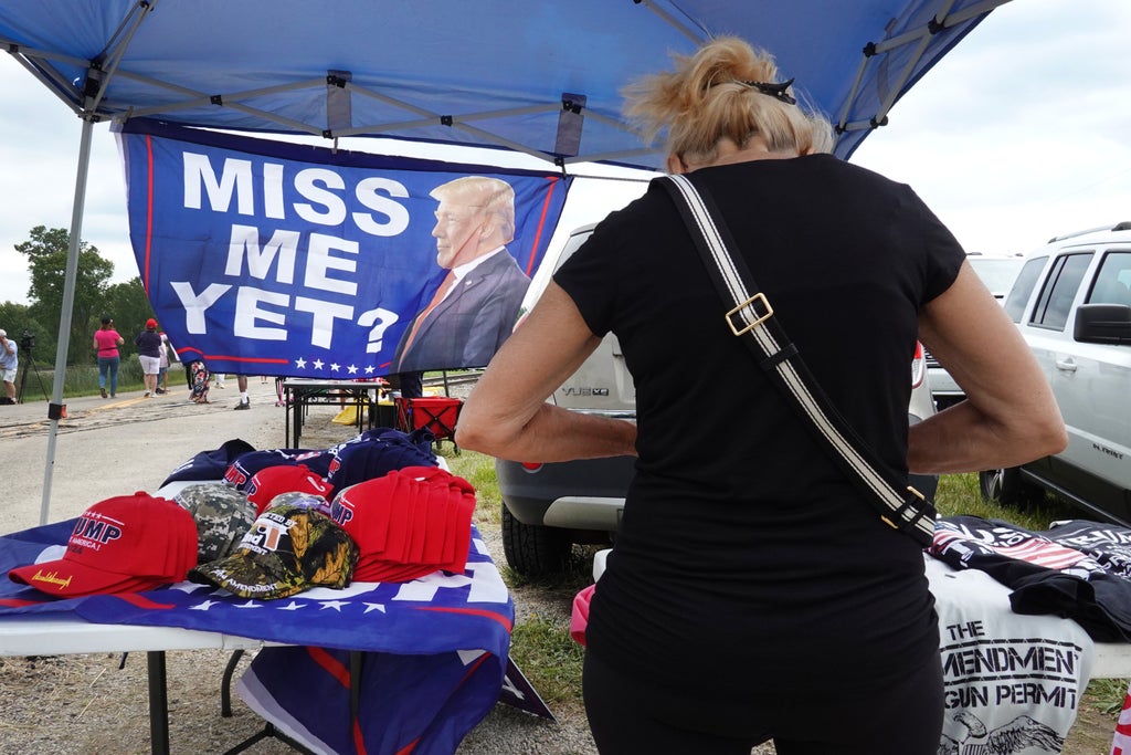 Donald Trump: ex-president tells Ohio rally heâ€™s â€˜ashamedâ€™ of conservative Supreme Court he appointed for denying election lawsuits