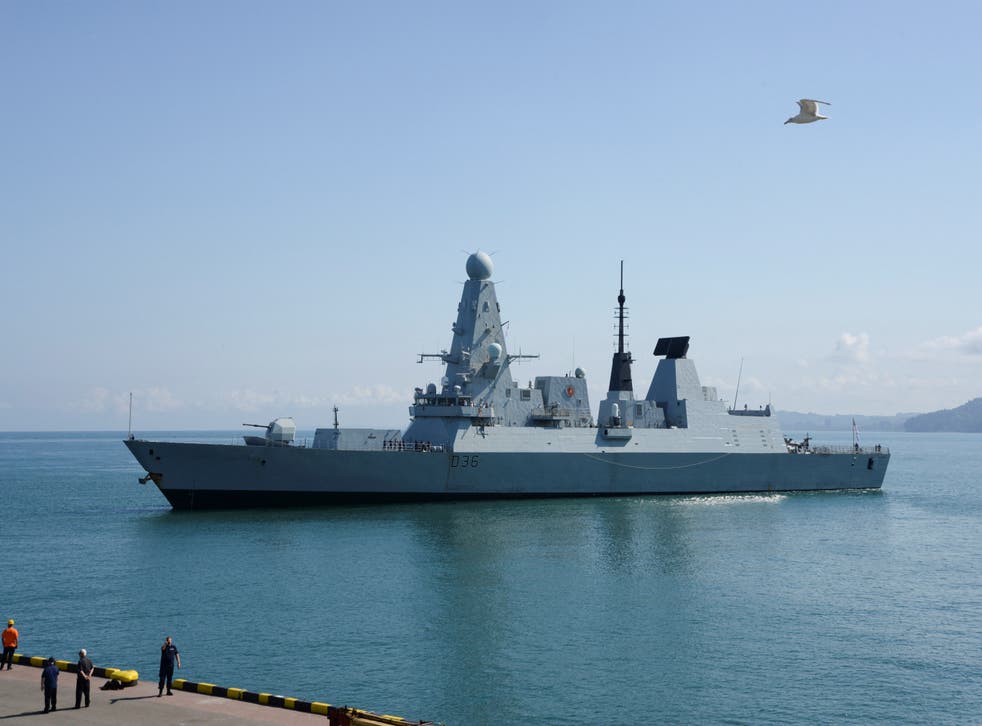 <p>The sensitive military documents reportedly contained information about HMS Defender’s movement through waters south of the Crimean peninsula</p>