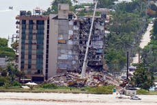 OLD Miami building collapse – latest: Death toll rises to 11 as search goes on for survivors