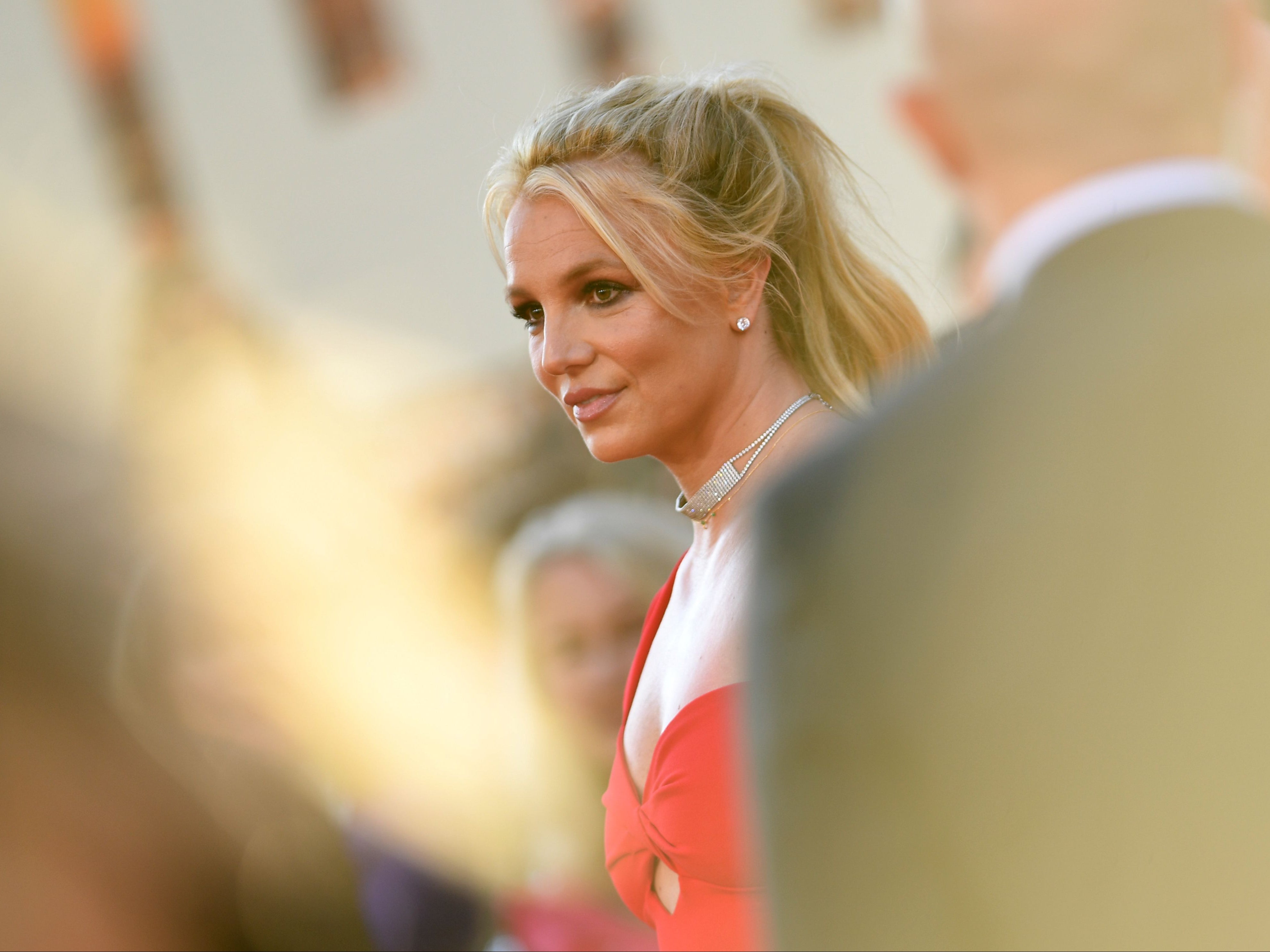 ‘I worked seven days a week, no days off, which in California, the only similar thing to this is called sex trafficking,’ Spears said in a bombshell 23-minute speech