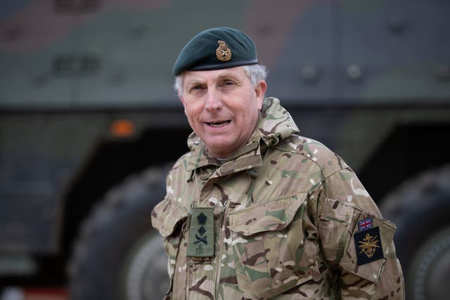<p>Chief of defence staff, General Sir Nick Carter, tested positive for Covid after attending two events </p>
