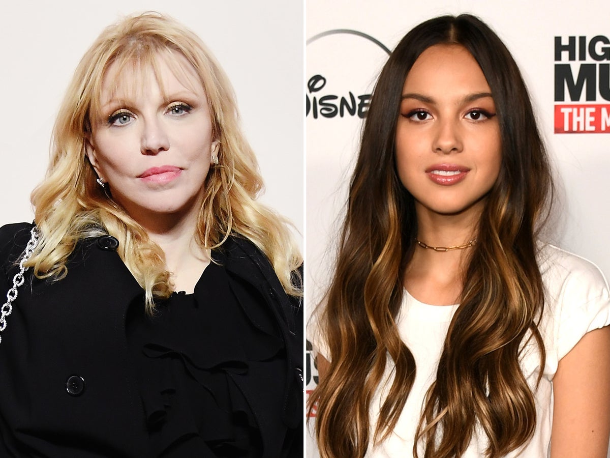 Courtney Love criticised for attacking Olivia Rodrigo over album cover | The Independent