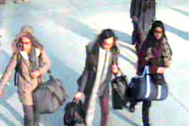 <p>Shamima Begum was able to travel to Syria with two schoolfriends aged 15 </p>