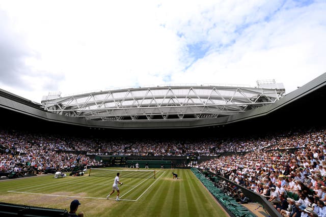 <p>Centre Court will be at full capacity for finals weekend</p>