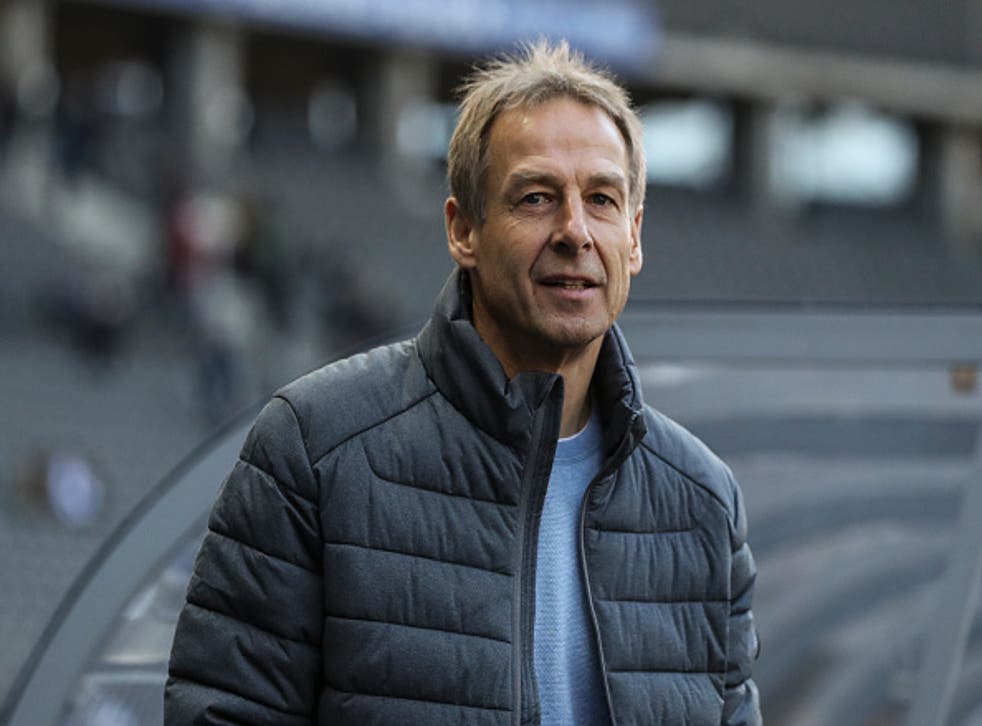 <p>Ex-German manager Jurgen Klinsmann believes Germany will be wary of Jadon Sancho</p>