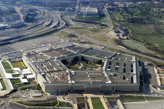 <p>The Pentagon building in Washington DC</p>