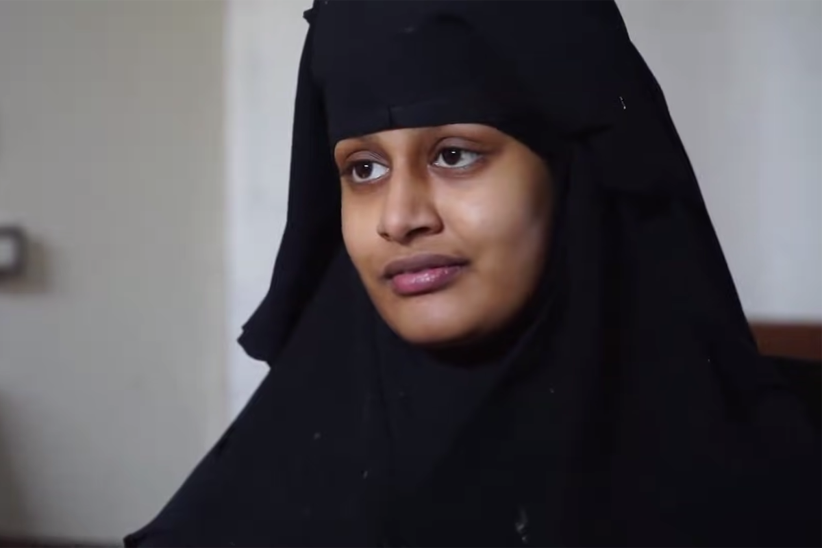 In an interview in 2019, Begum said ‘I didn’t want to be an IS poster girl’