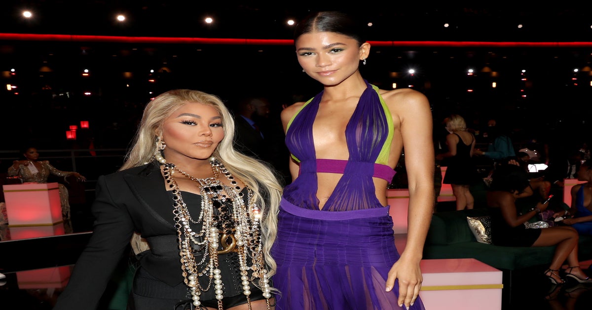 Best dressed at the 2021 BET awards: From Zendaya's vintage Versace gown to Lil  Kim's Prada fringe | The Independent