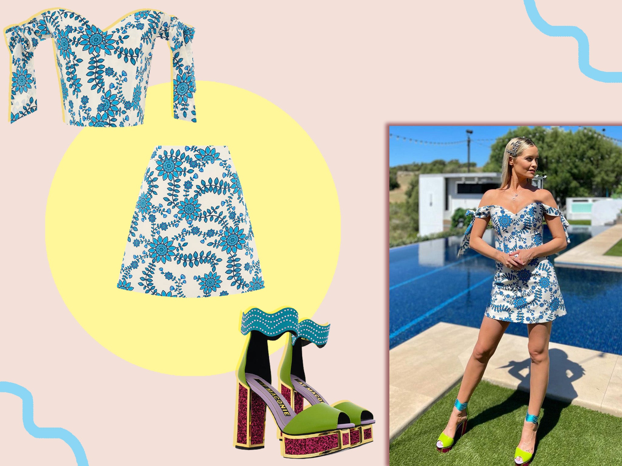 Laura Whitmore's Love Island outfit 2021: Where to buy the presenters  co-ord, heels and hair clips