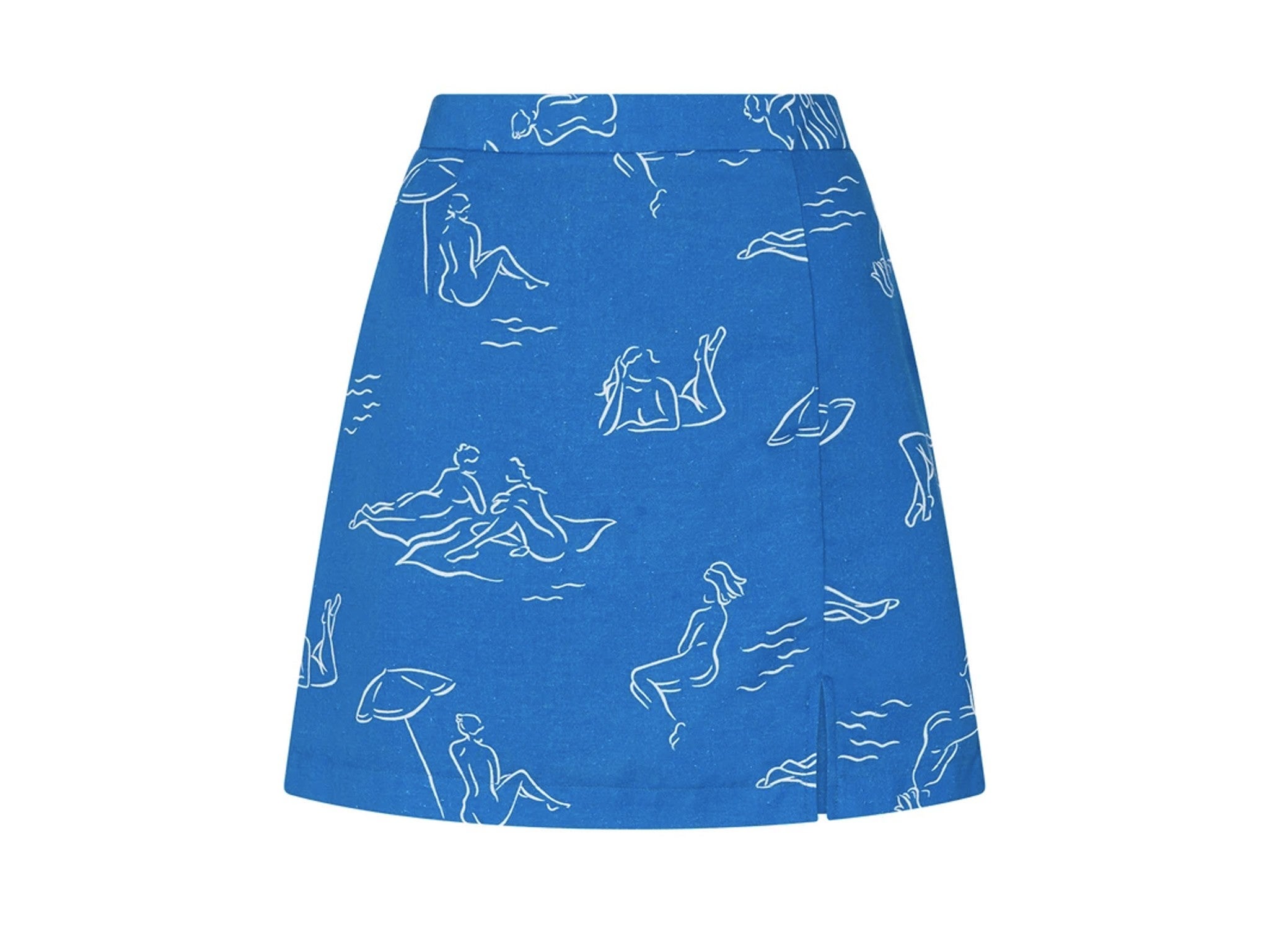 Kitri Studio Josie blue sunbathers mini skirt indybest.jpeg