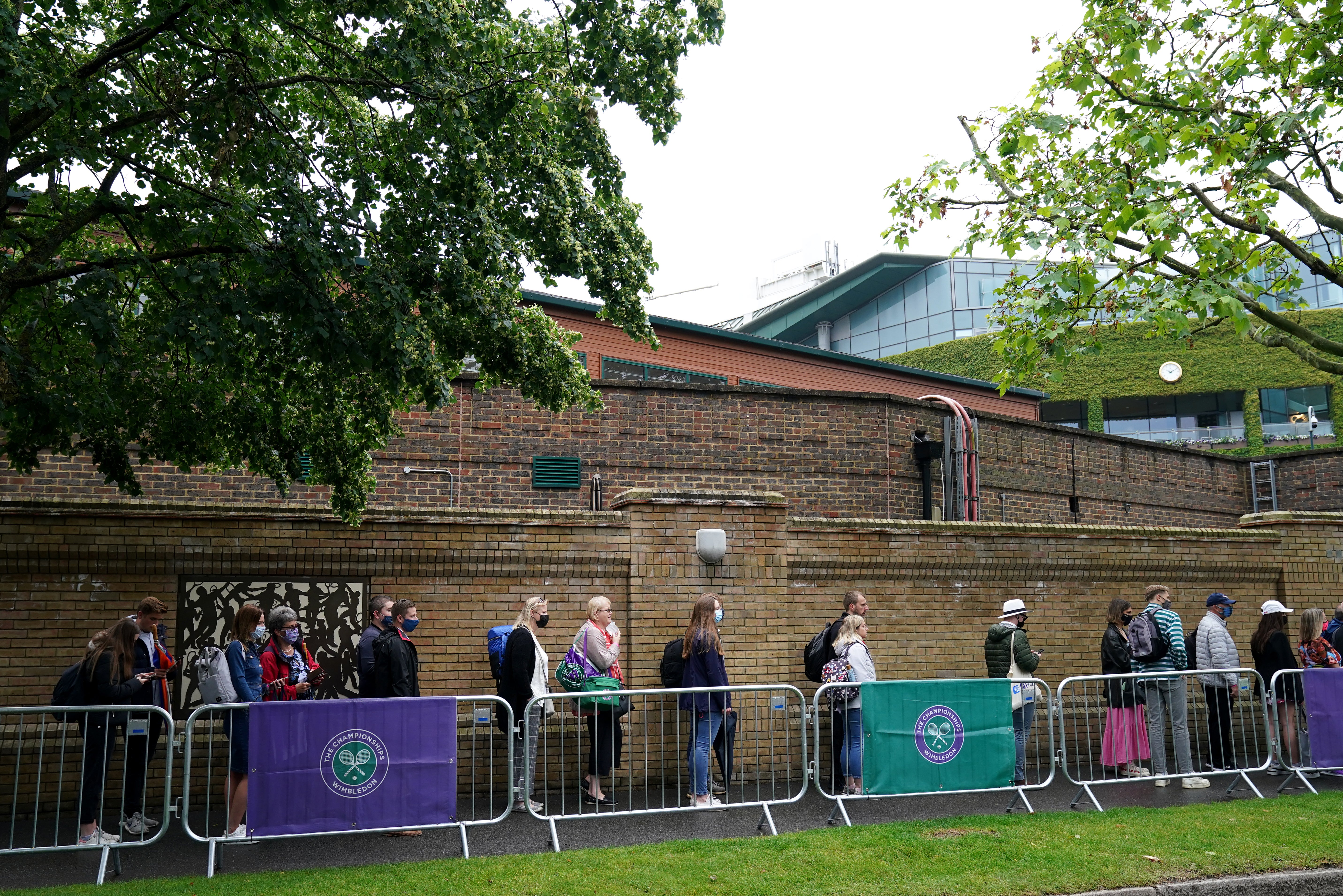 Wimbledon 2021 in pictures – a look at how different tournament is this  year