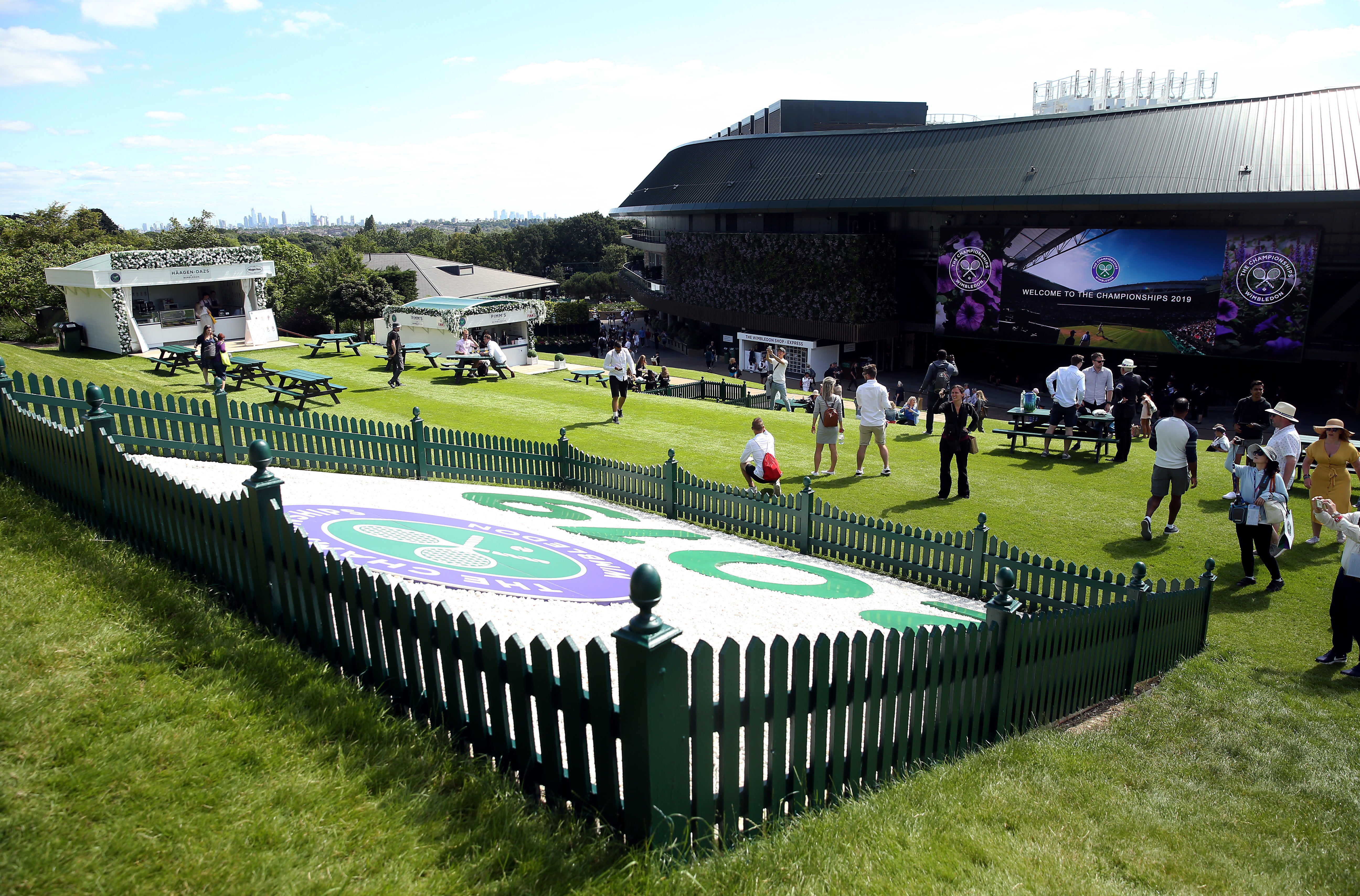 Wimbledon 2021 in pictures – a look at how different tournament is this  year