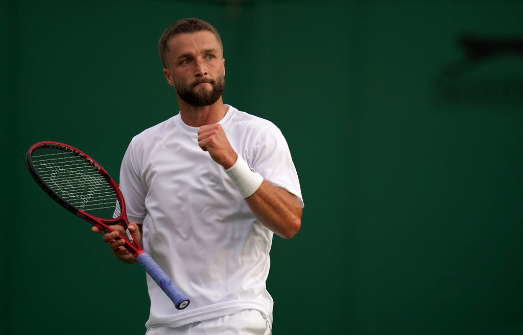 Liam Broady brushes aside Marco Cecchinato to book second-round spot
