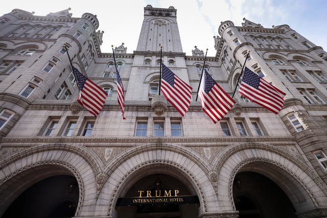 <p>El Trump International Hotel en Washington, DC</p>