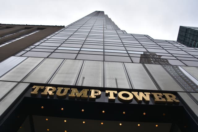 <p>Trump Tower in New York City.</p>