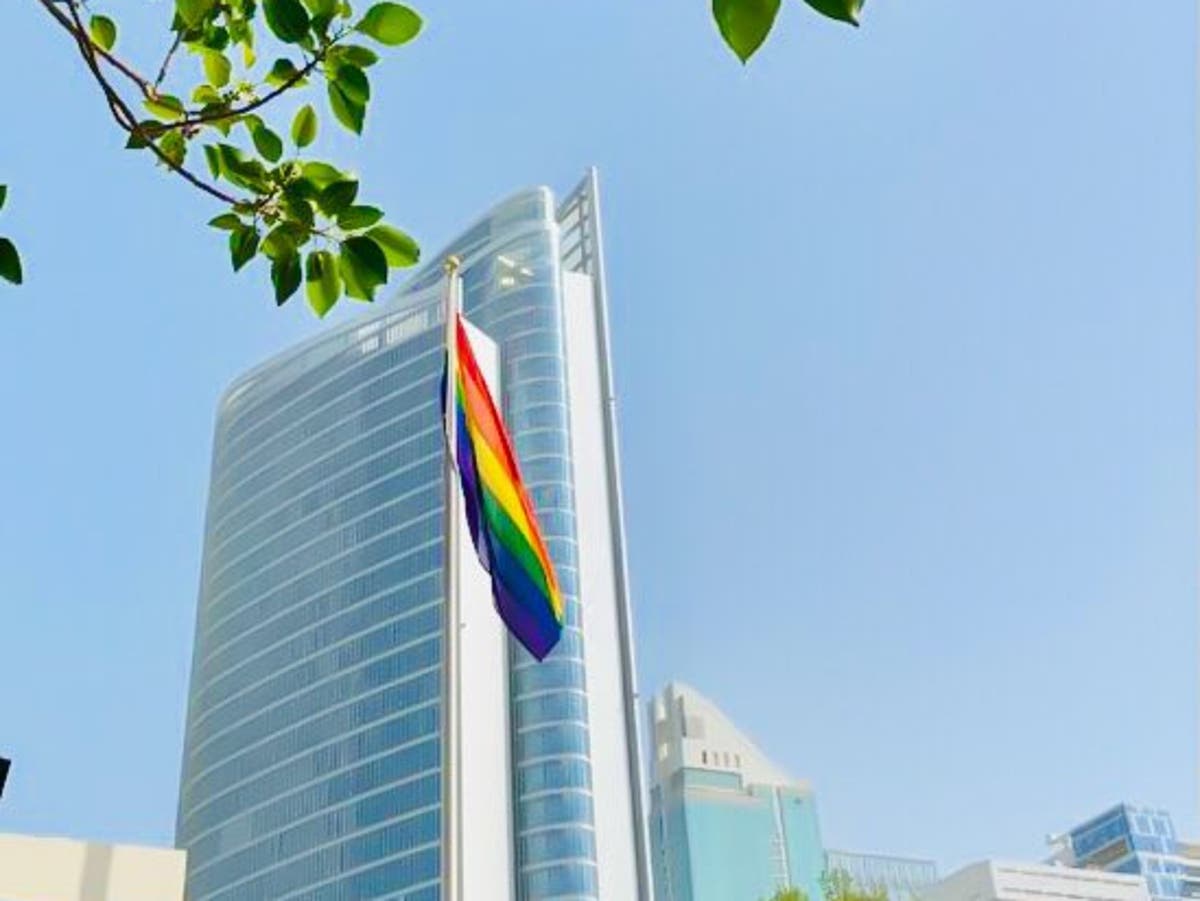 British embassy in Dubai faces backlash for flying Pride flag