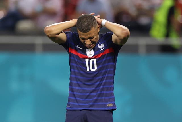 <p>Kylian Mbappe missed the crucial spot-kick as France were eliminated by Switzerland on penalties in the last 16</p>
