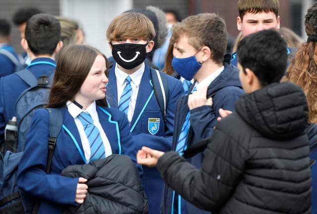 <p>250,000 pupils missed school this month because of Covid-related problems</p>