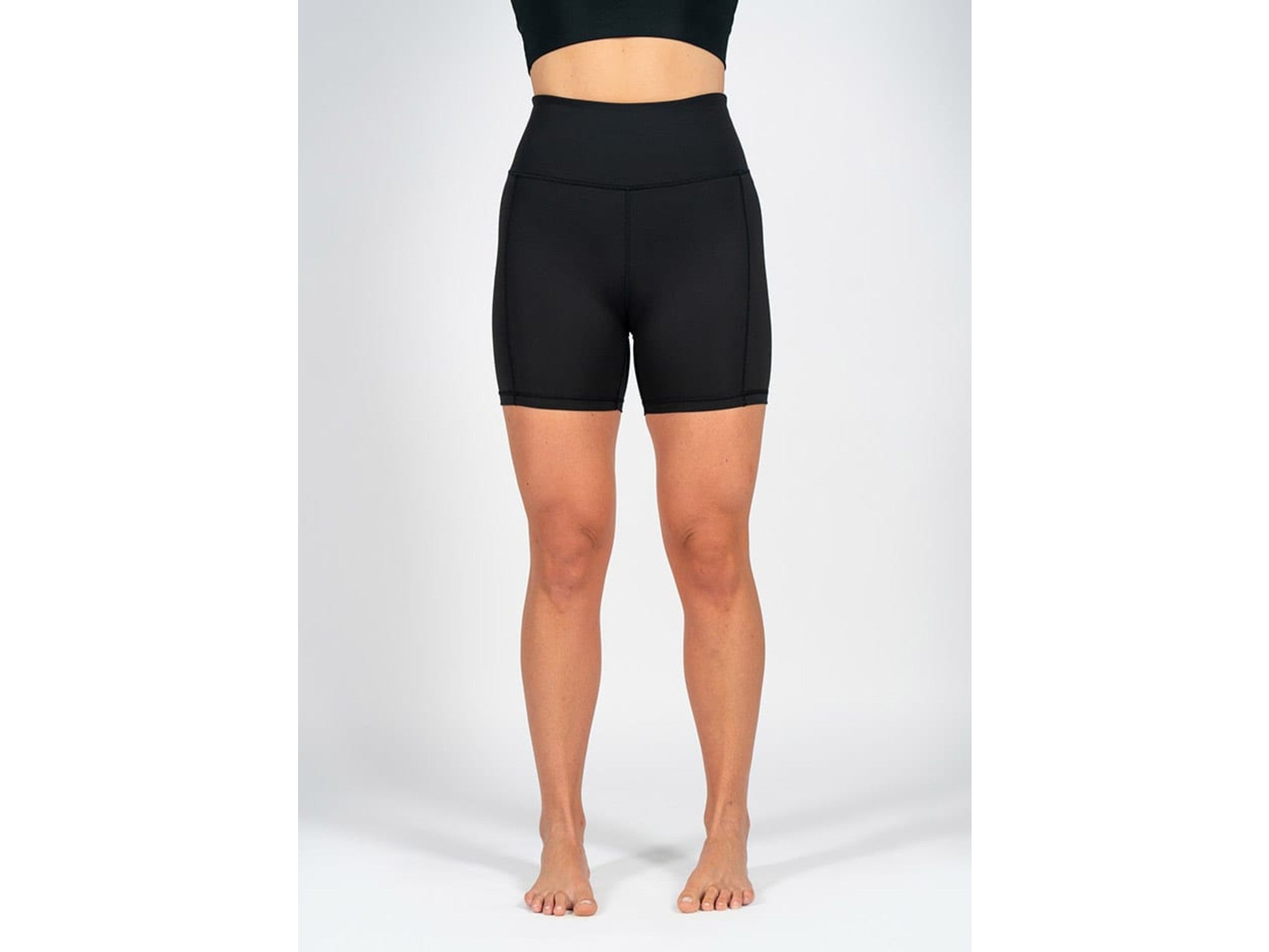 high waisted running shorts