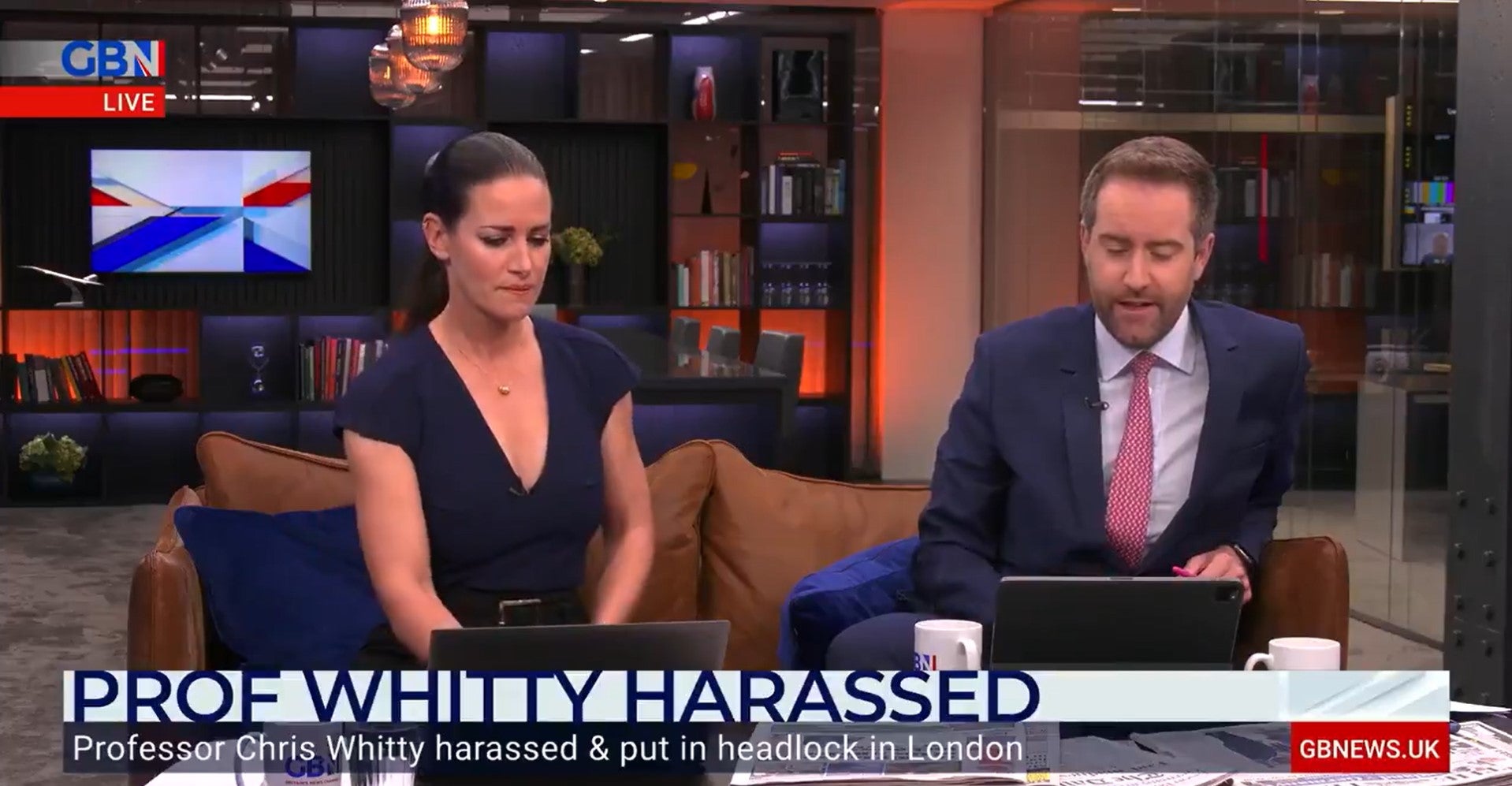 Chris Whitty video: GB News presenters say men who ...