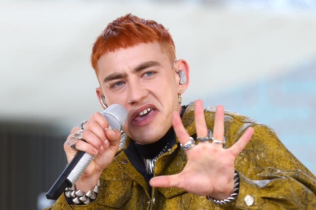 <p>Olly Alexander pictured at the British Academy TV Awards 2021 in June</p>