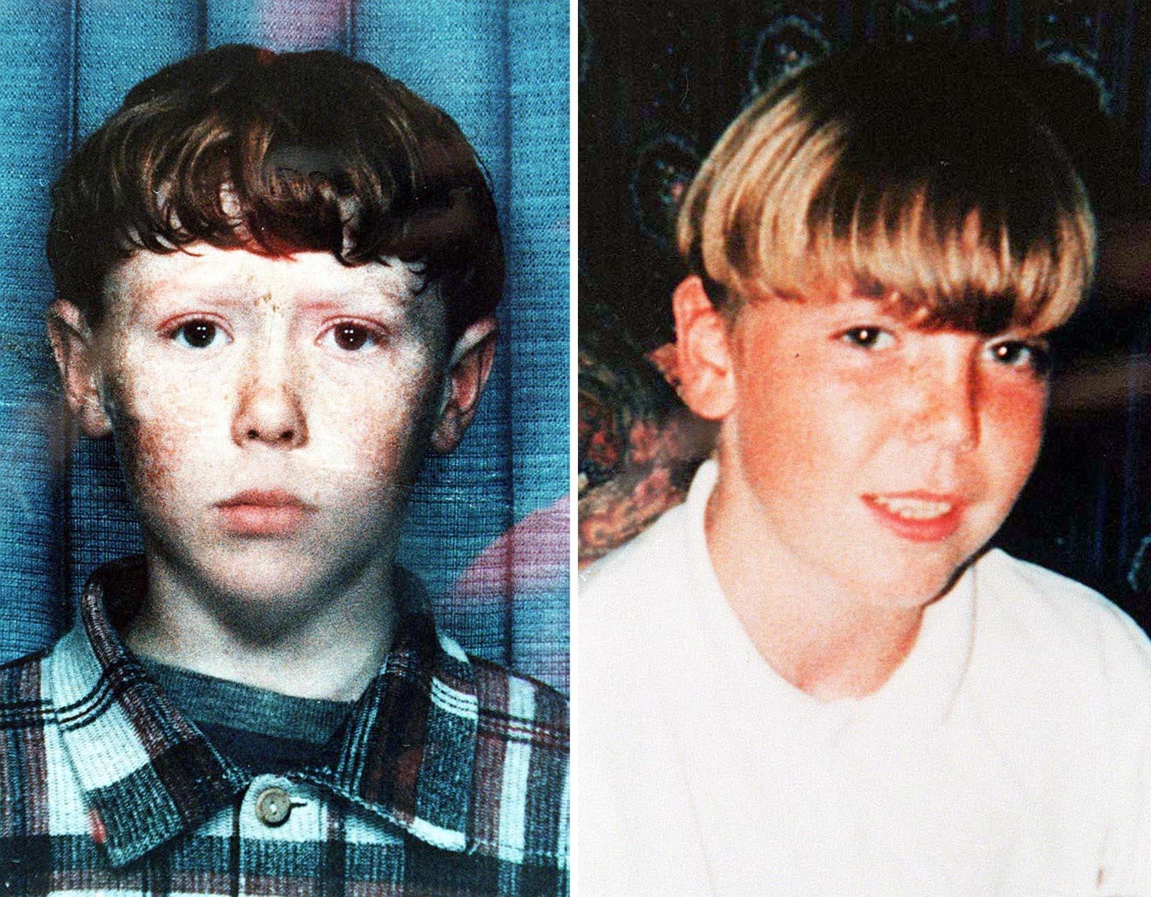 David Spencer (pictured left) and Patrick Warren vanished on Boxing Day, 1996