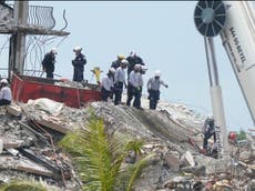 Miami building collapse – updates: Death toll rises to 12 as condo warned damage was ‘accelerating’