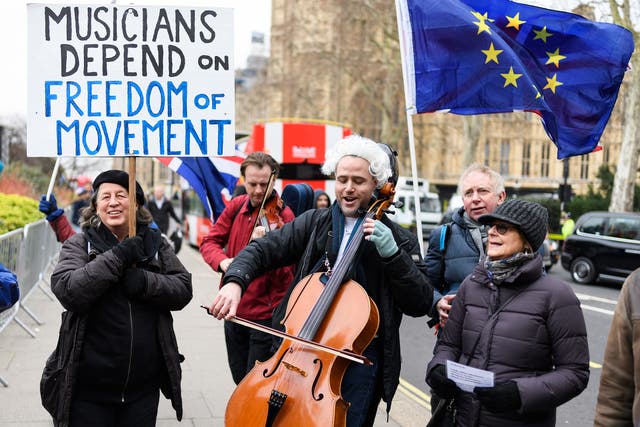 <p>Musicians have long warned of the devastating impact of Brexit on the industry </p>