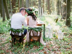 Bride faces backlash from neighbourhood after leaving note warning campers away from forest wedding