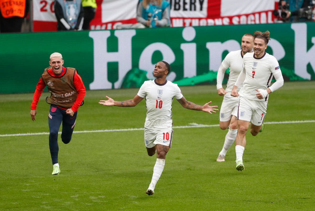 England vs Germany player ratings: Raheem Sterling shines again as