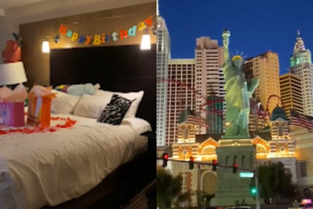 <p>Una usuaria llamada Amanda con el identificador @iseeupan publicó un breve clip que la muestra disfrutando de las vistas de Las Vegas antes de cortar rápidamente un clip de su madre en una cama de hospital.</p>