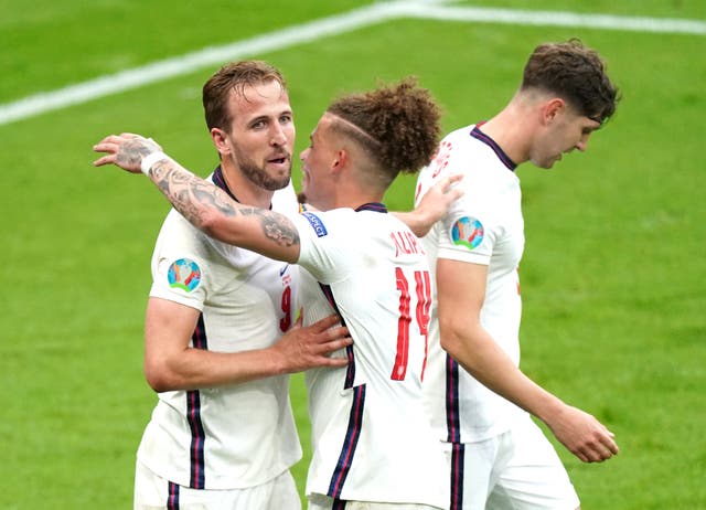<p>England defeated Germany in a major tournament for the first time since the World Cup final in 1966</p>