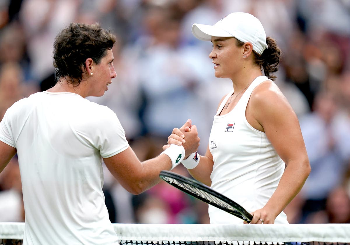 Wimbledon day two: Ashleigh Barty pushed hard by Carla ...