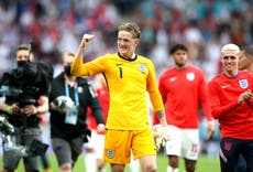 Jordan Pickford turns attention to quarter-final tie after England beat Germany