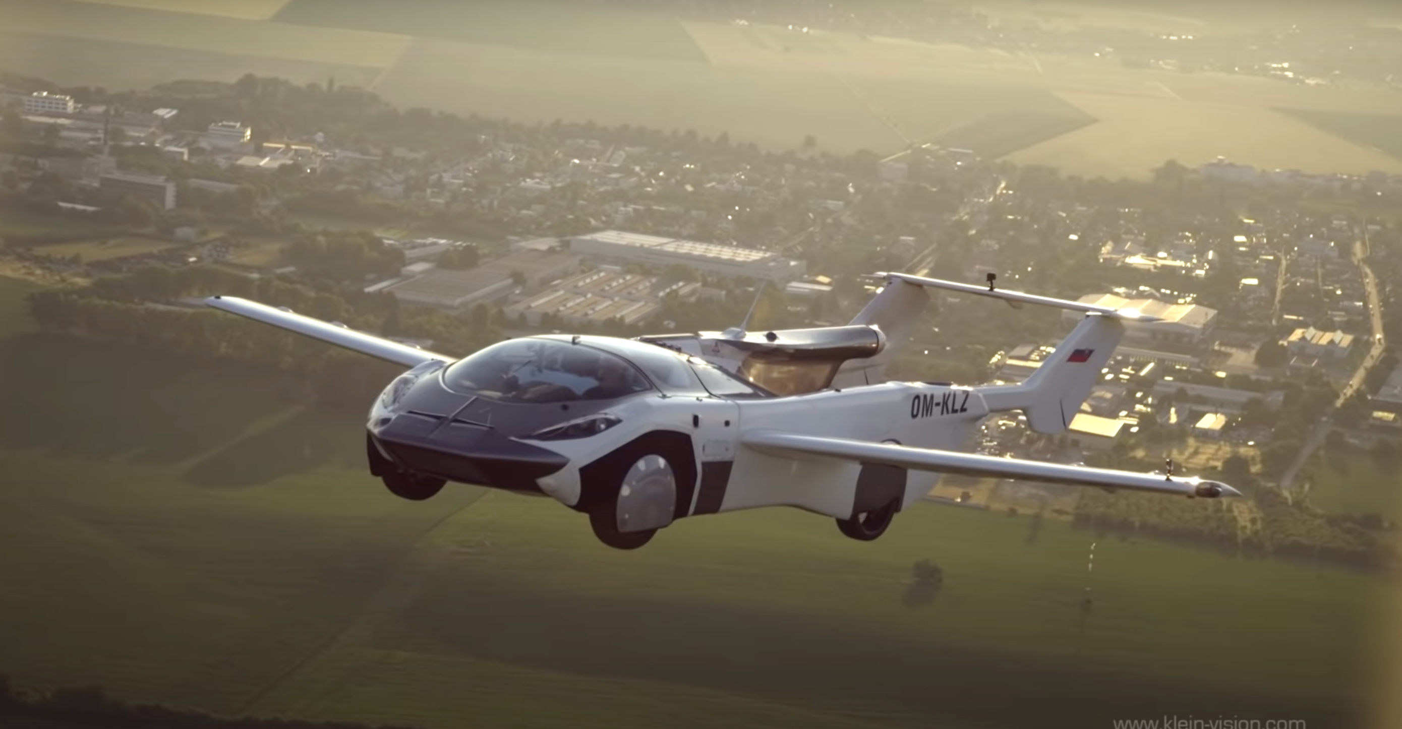 Watch: Sports car turns into airplane in minutes, completes maiden