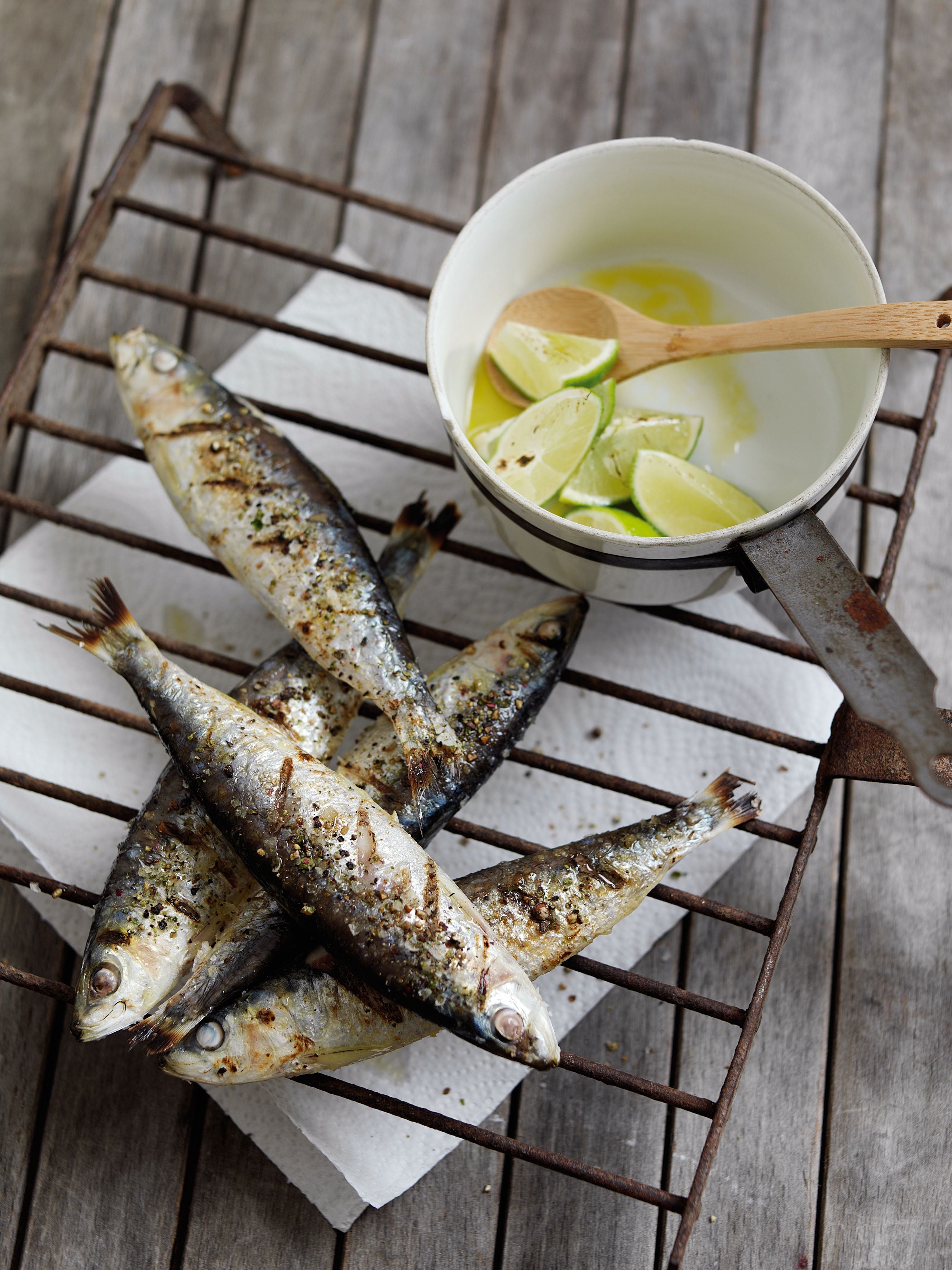 Sardines are the perfect grilling fish