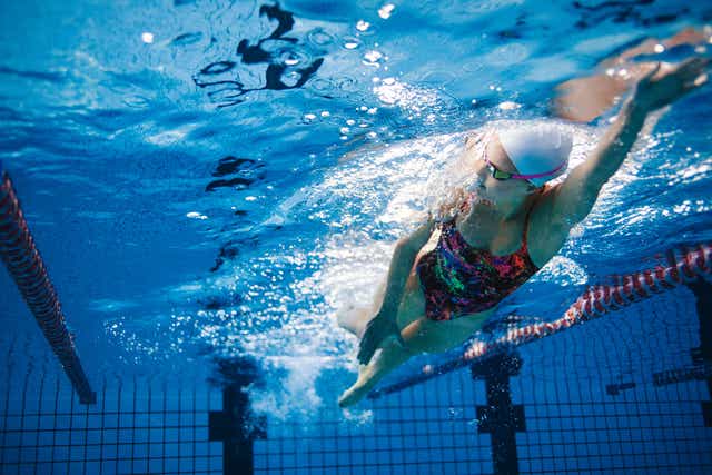 <p>‘I have had my ankles grabbed after passing men in the pool. Many an angry swimmer has felt the need to tug or hit me. As a child, the violence became part of the landscape’</p>