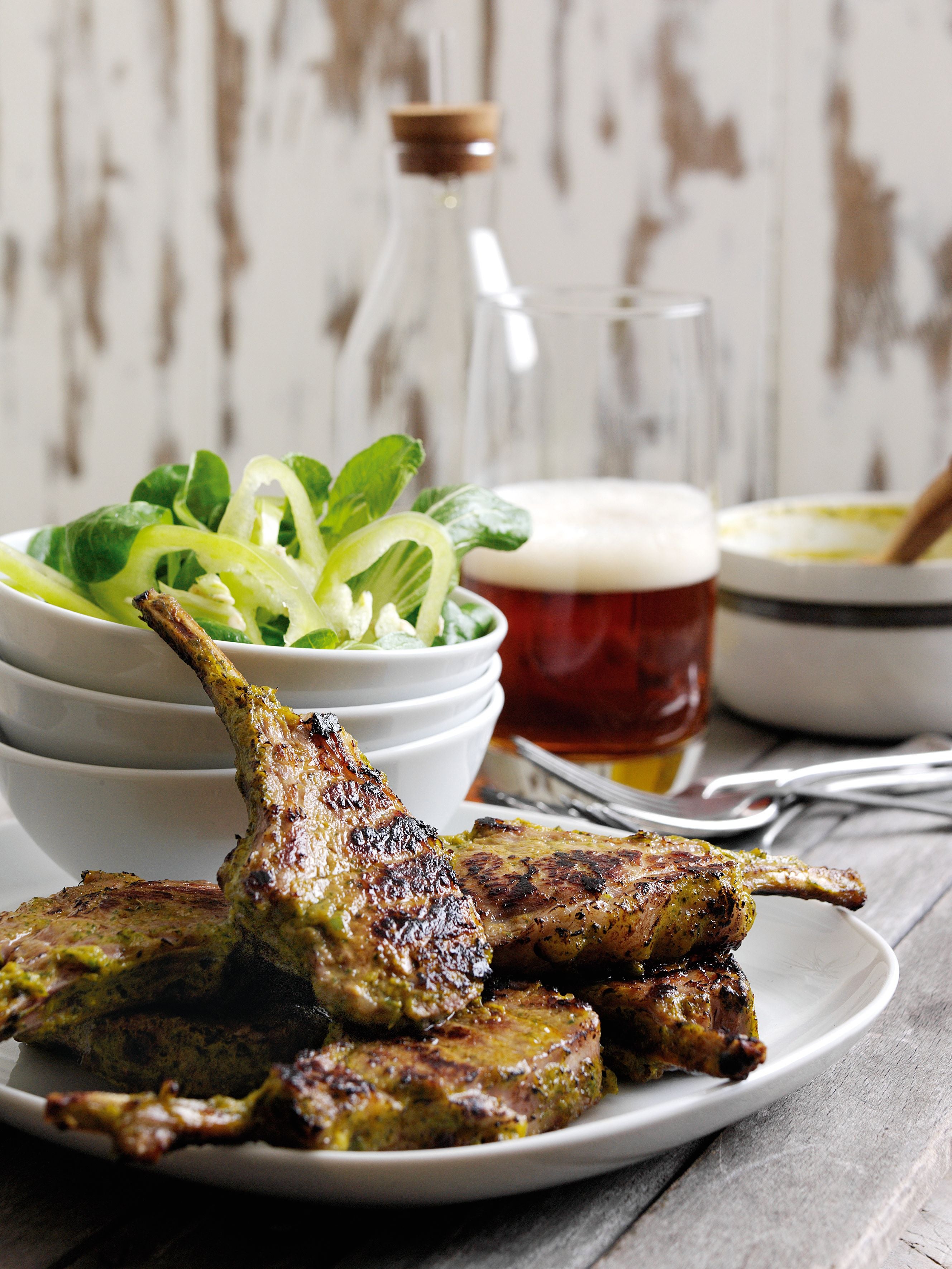 Swap steaks for lamb on the grill this summer.