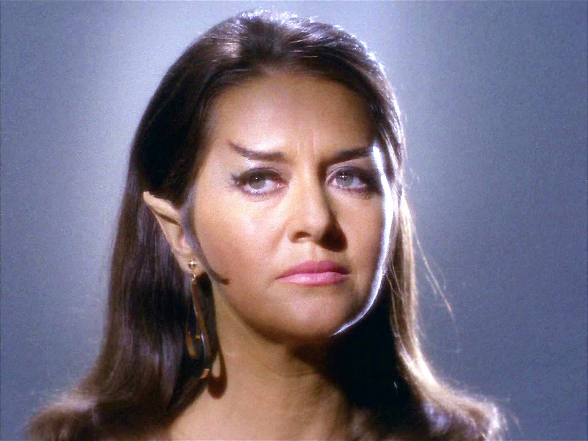 Linville as a Romulan commander in ‘The Enterprise Incident’