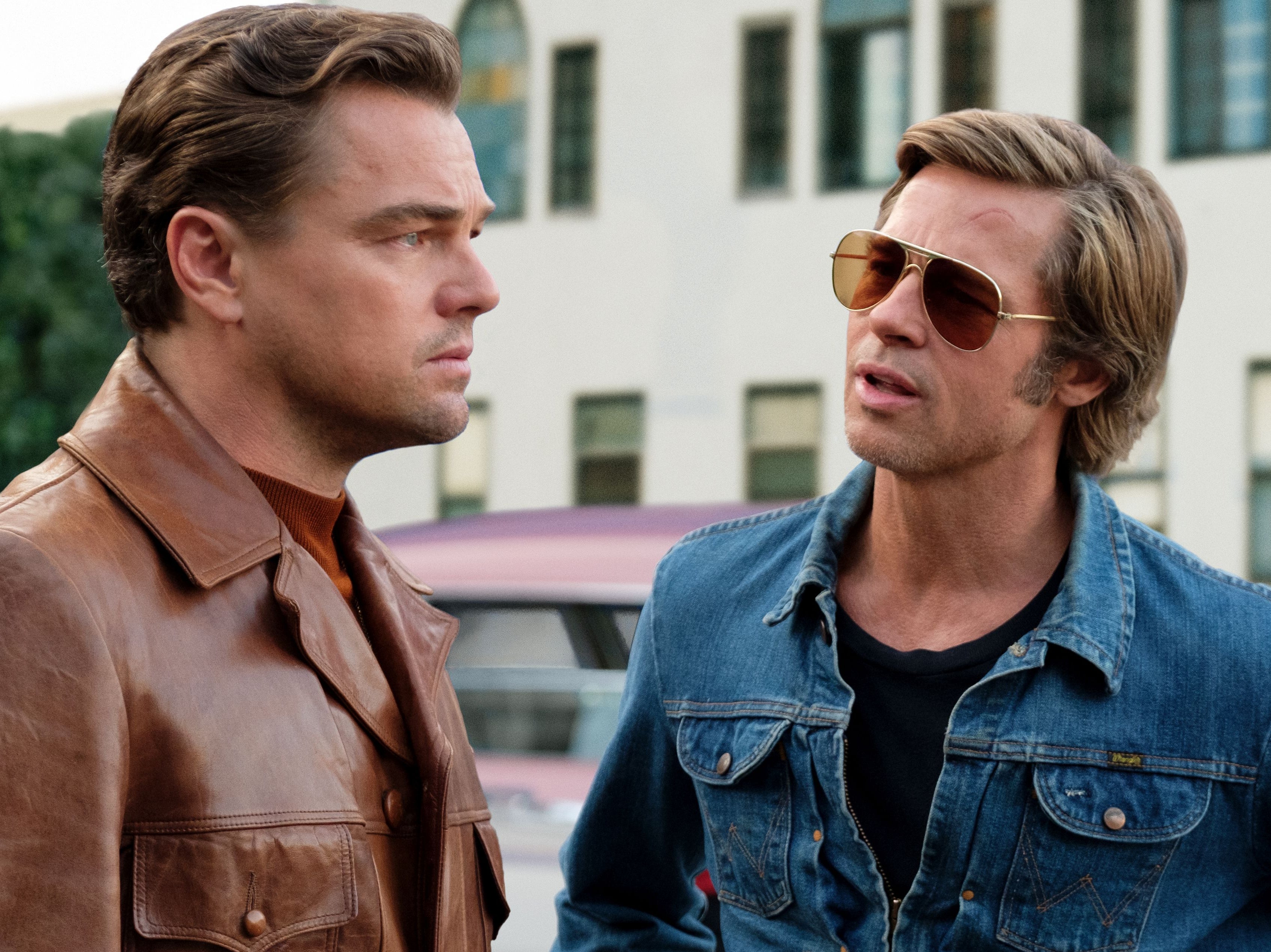 Leonardo DiCaprio and Brad Pitt in ‘Once Upon a Time... In Hollywood'