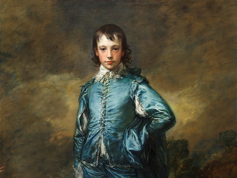 The Blue Boy, painted in 1770 by Thomas Gainsborough