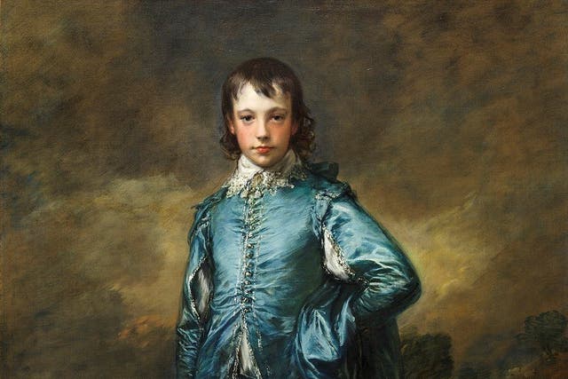 <p>The Blue Boy, painted in 1770 by Thomas Gainsborough</p>