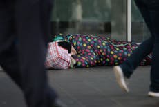 Rough sleeping rises in London despite commitment to house people during pandemic, figures show