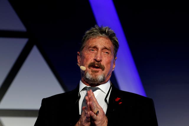 <p>John McAfee, co-founder of McAfee Crypto Team, CEO of Luxcore and founder of McAfee Antivirus</p>