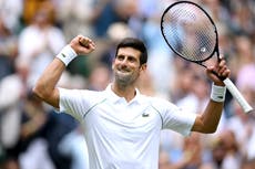 Defending champion Novak Djokovic marches on at Wimbledon