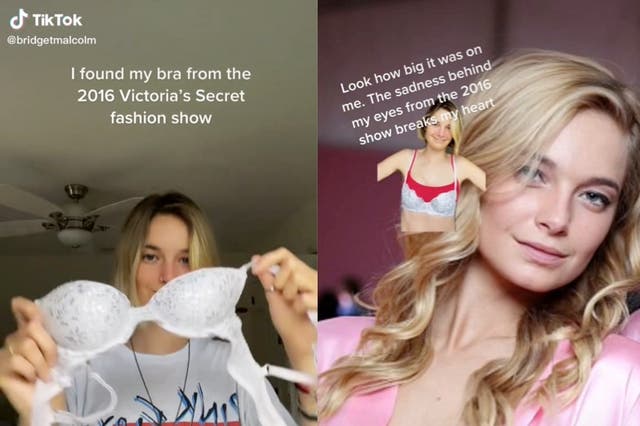 <p>Former Victoria’s Secret model calls out company over unrealistic body standards in viral TikTok</p>