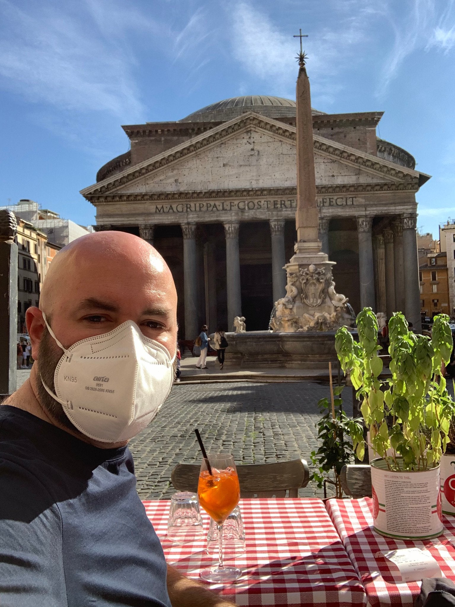 Peter White in Rome